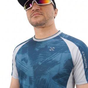 Exaborn Jersey - Comfort Sportwear Hijau Putih