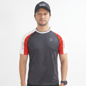Exaborn Jersey - Comfort Sportwear Hitam Merah
